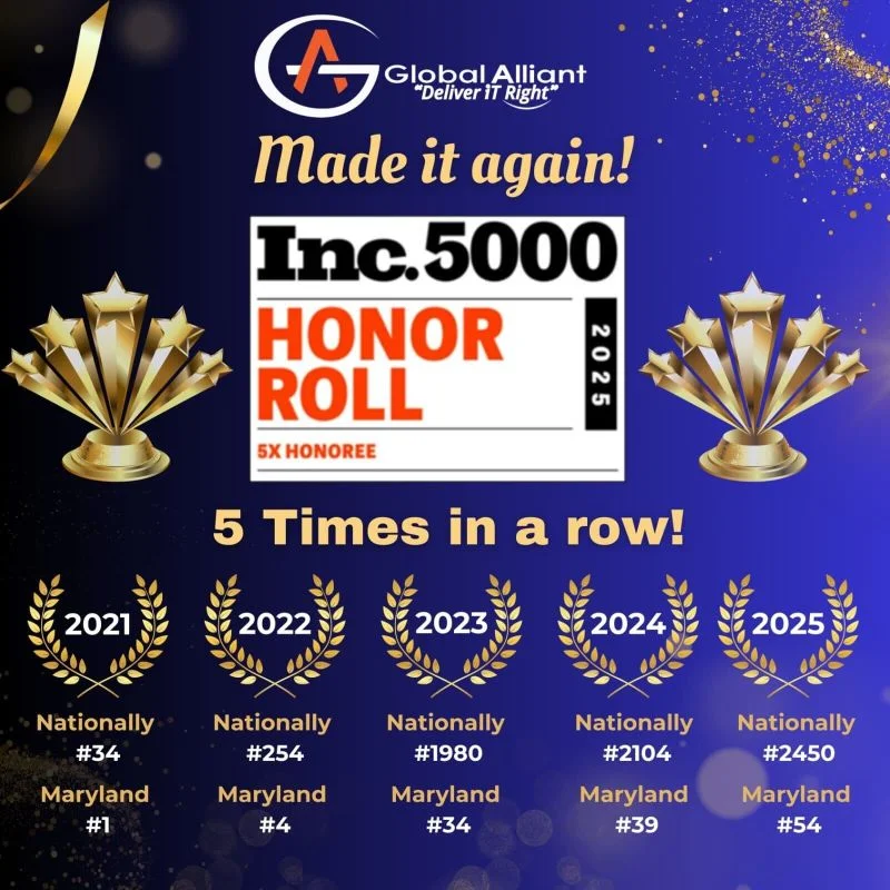 Inc 5000 Five Years in a Row