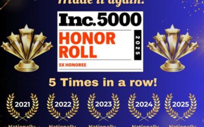 Inc 5000 Five Years in a Row